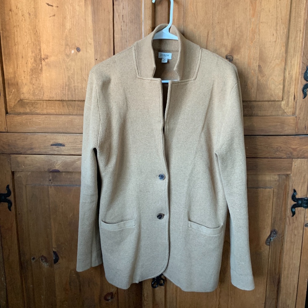 J. Crew sweater blazer